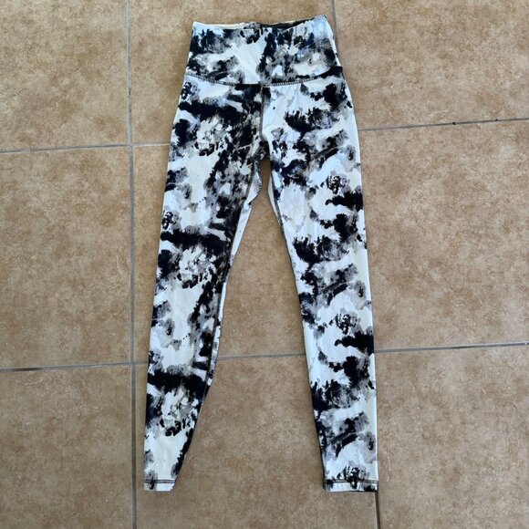Balance Collection Pants - Balance Collection Woman Athletic Pants Geometric Black/White (S)